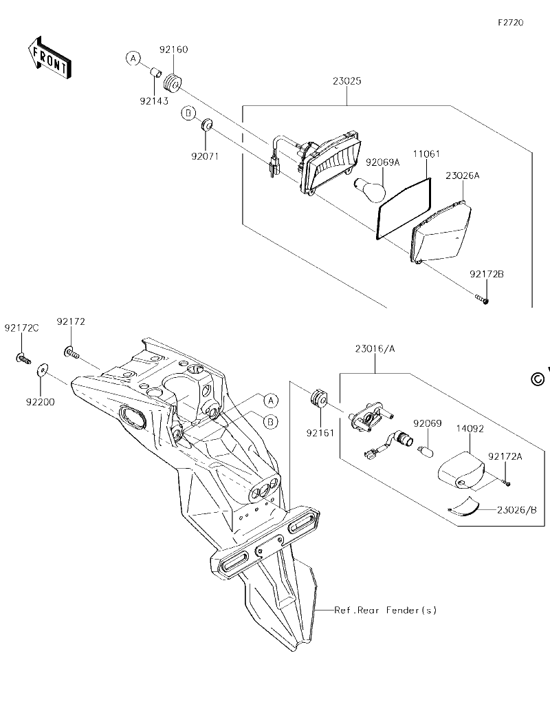 Diagrama de TAILLIGHT S