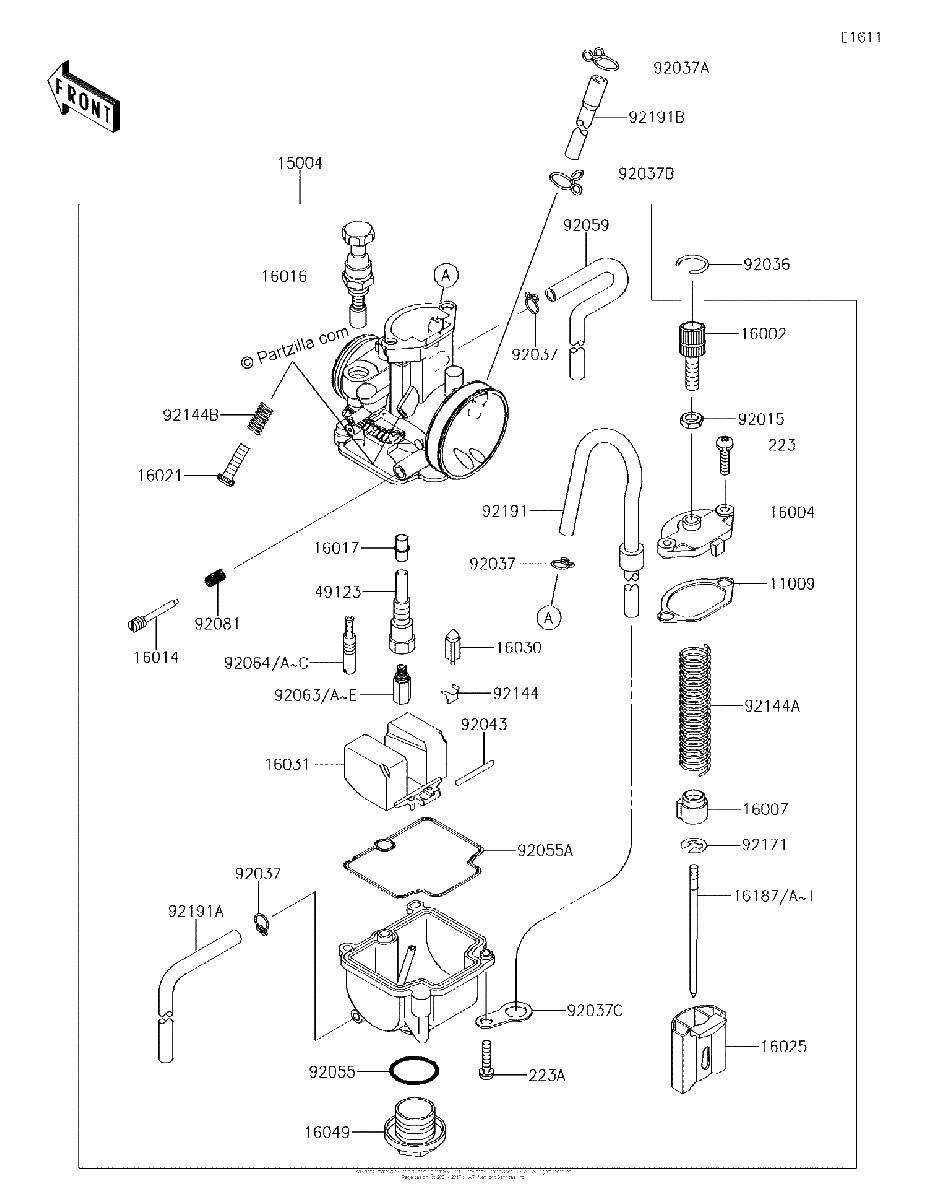 Diagrama de CARBURETOR