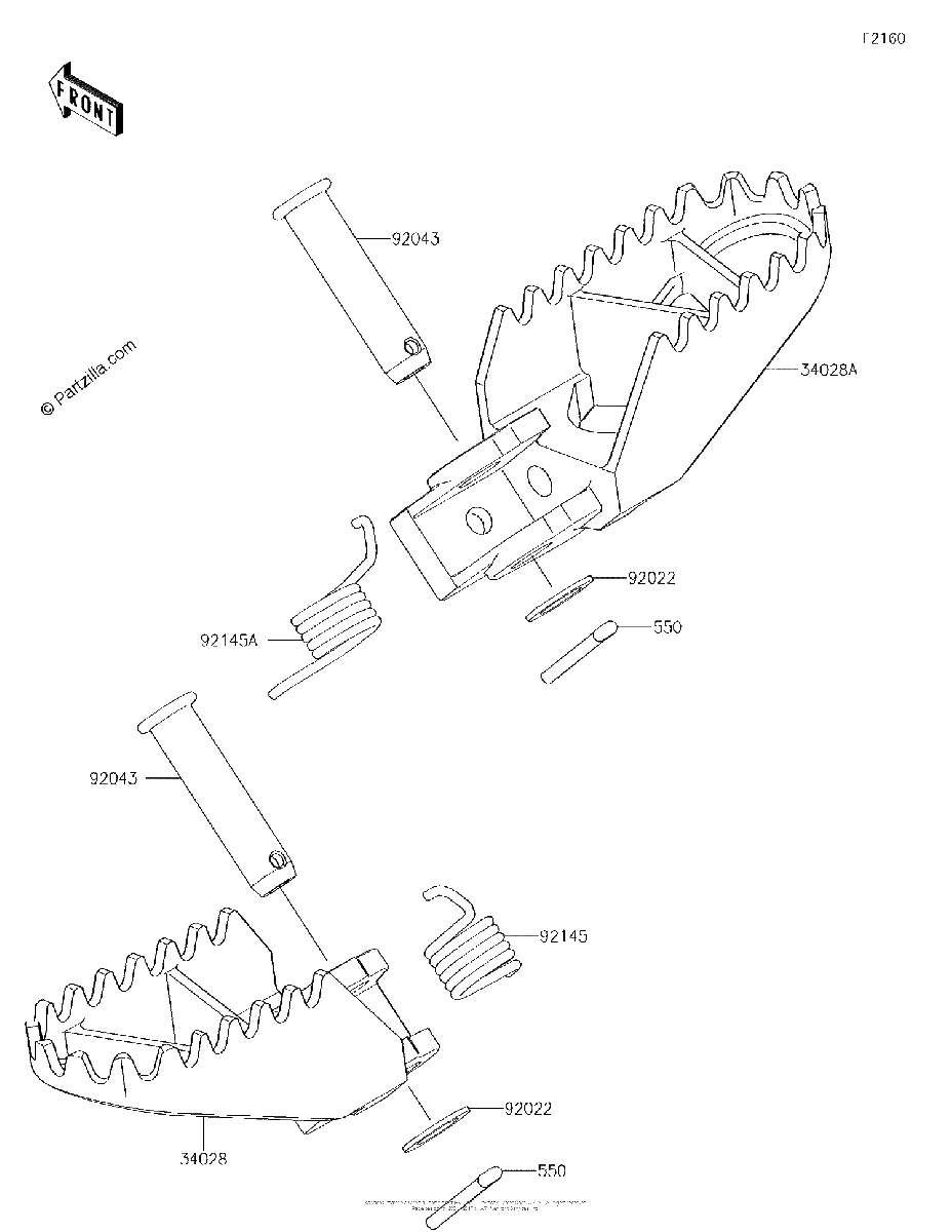 Diagrama de FOOTRESTS