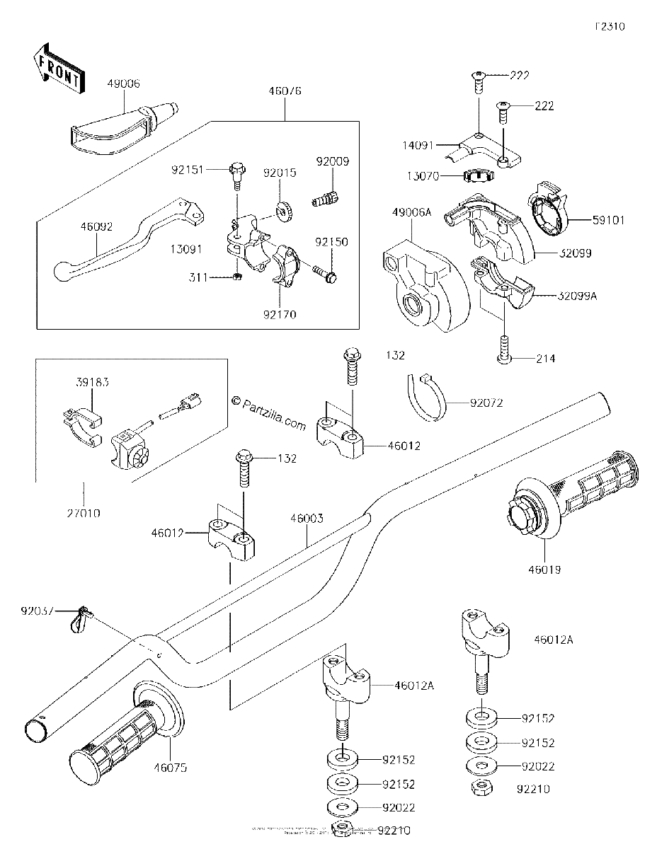 Diagrama de HANDLEBAR