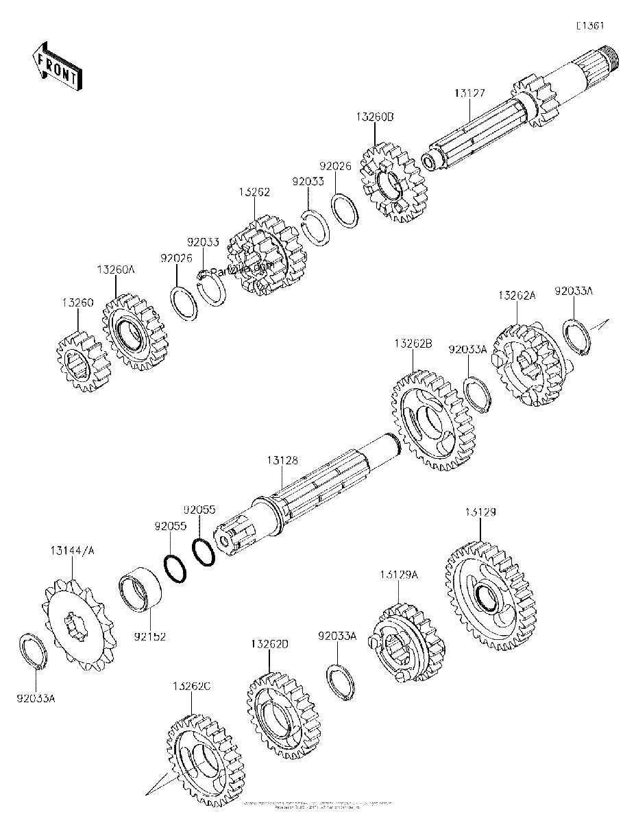 Diagrama de TRANSMISSION