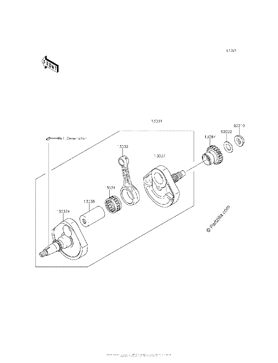 Diagrama de CRANKSHAFT