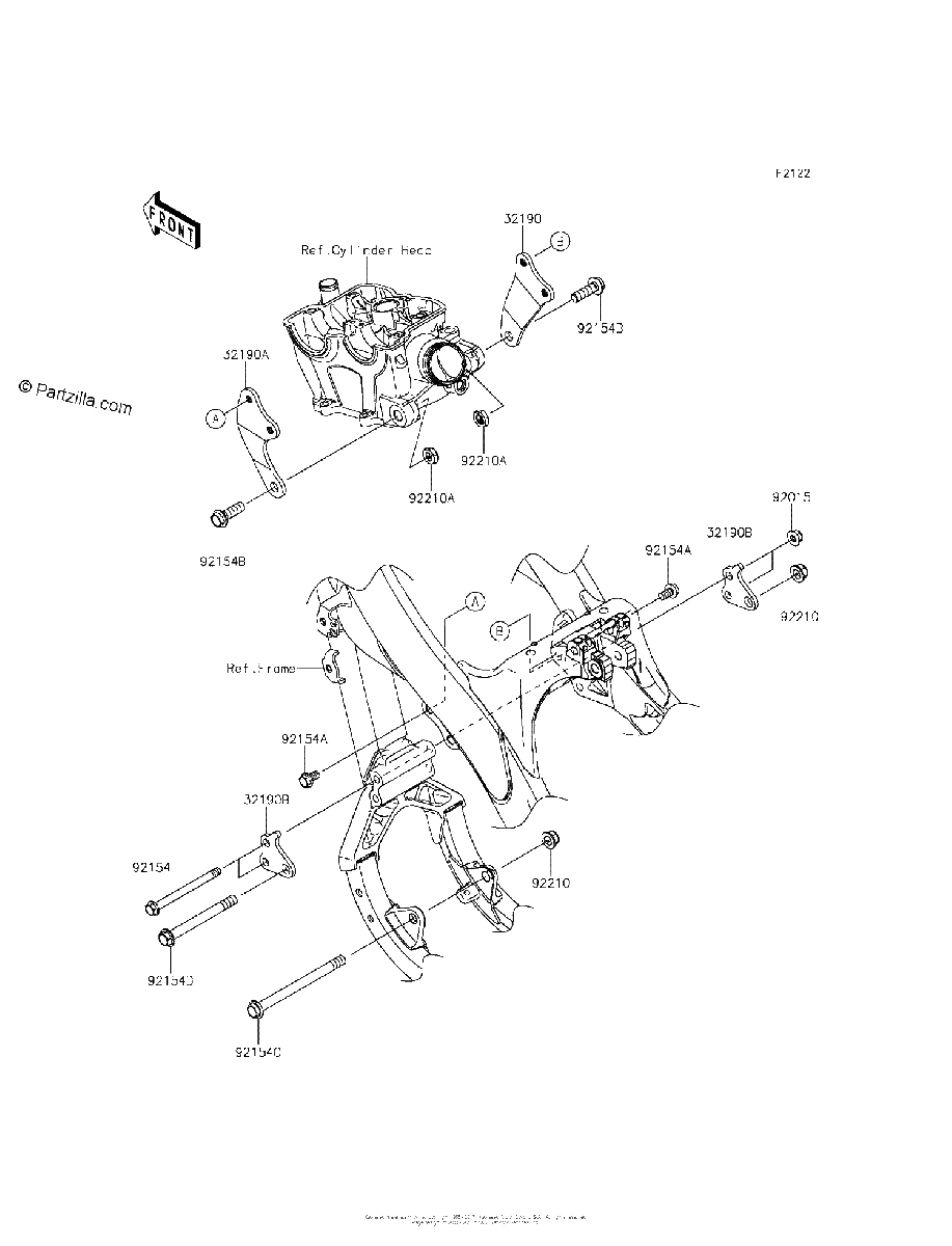 Diagrama de ENGINE MOUNT