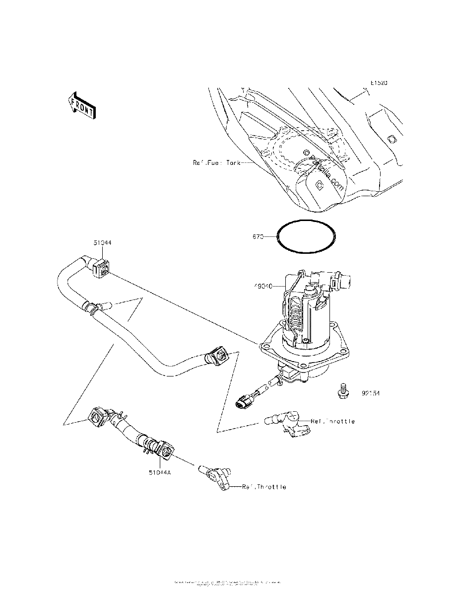Diagrama de FUEL PUMP