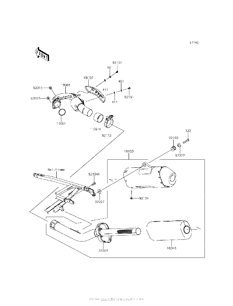 Diagrama de MUFFLER S