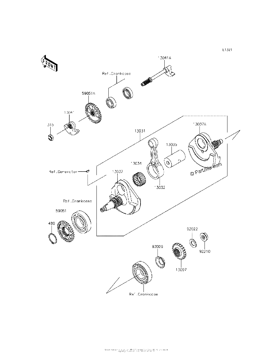 Diagrama de CRANKSHAFT