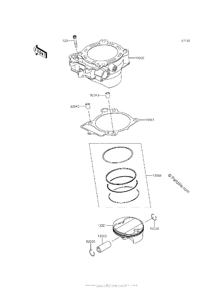 Diagrama de CYLINDER PISTON S