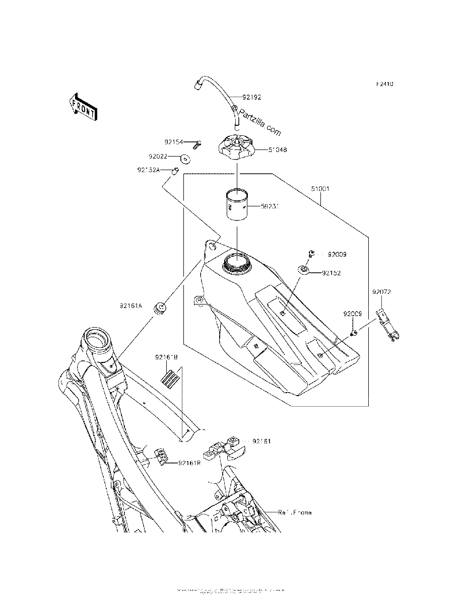 Diagrama de FUEL TANK