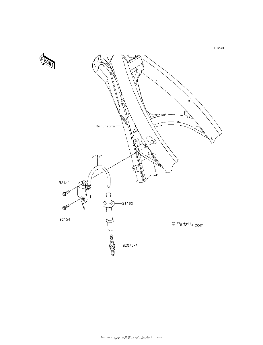 Diagrama de IGNITION SYSTEM