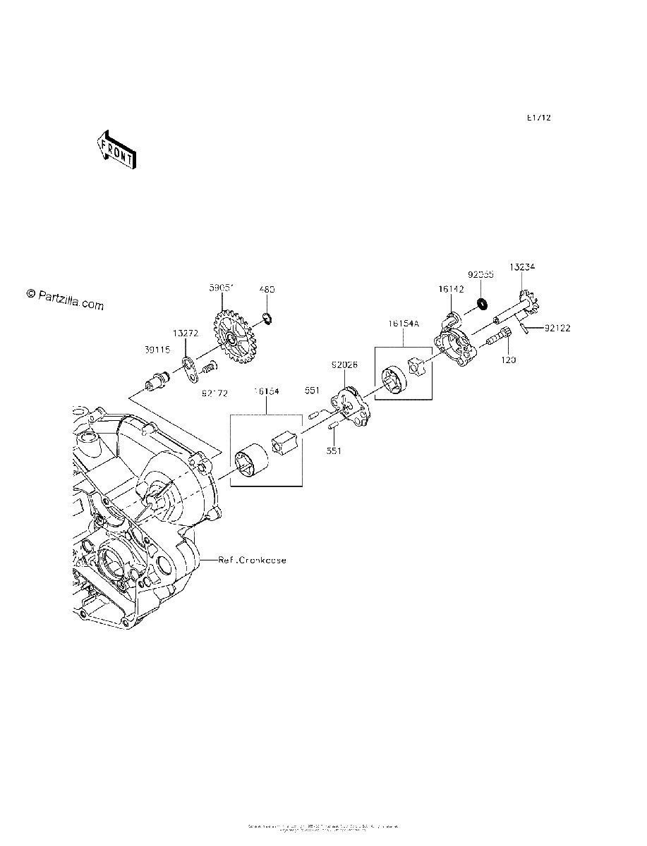 Diagrama de OIL PUMP