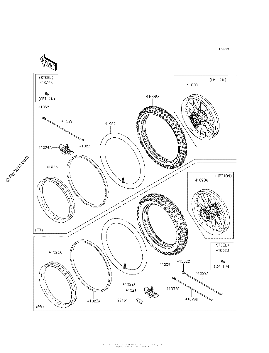 Diagrama de WHEELS TIRES