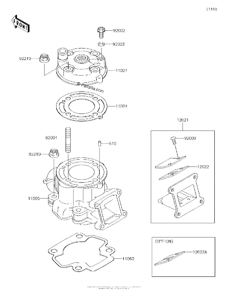 Diagrama de CYLINDER HEAD CYLINDER
