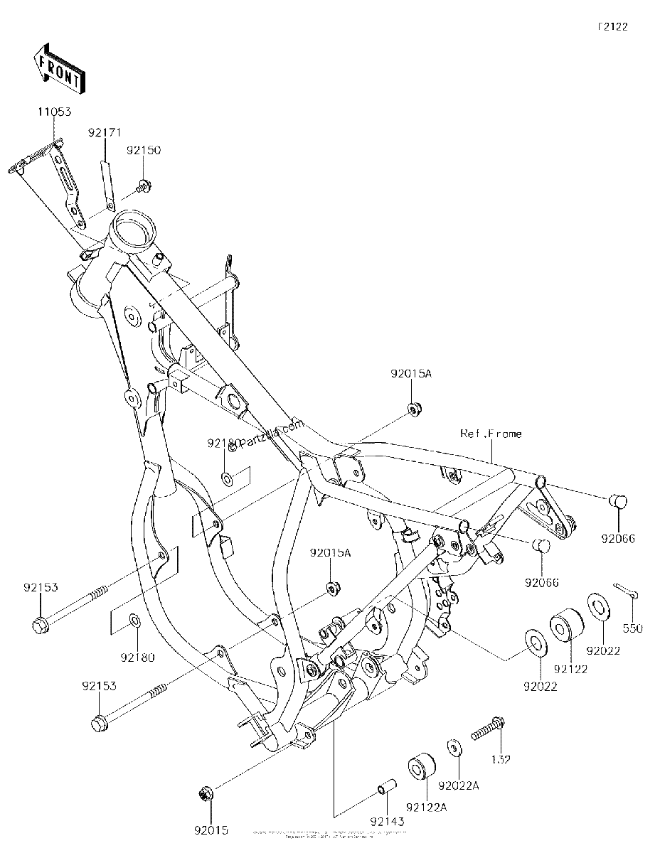 Diagrama de ENGINE MOUNT