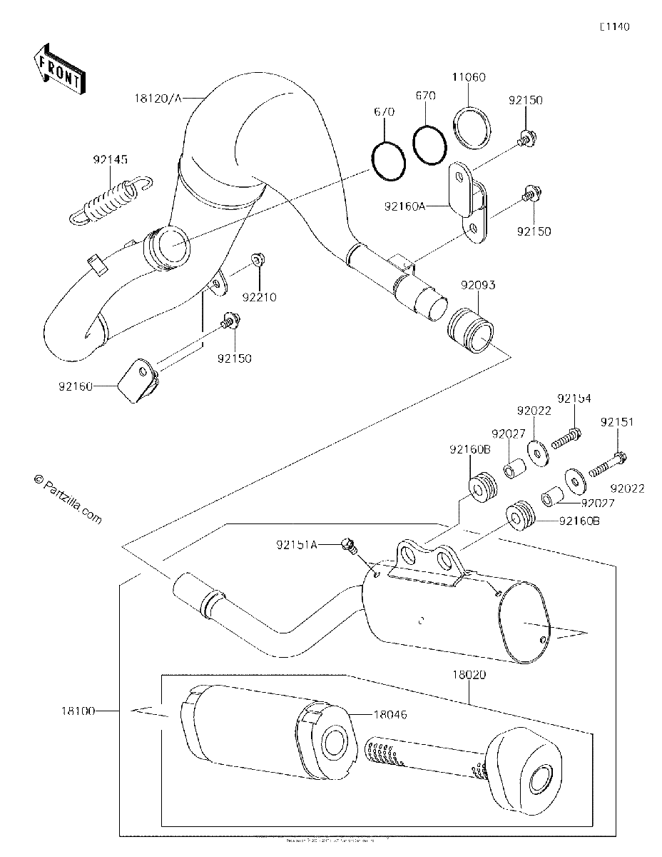 Diagrama de MUFFLER S