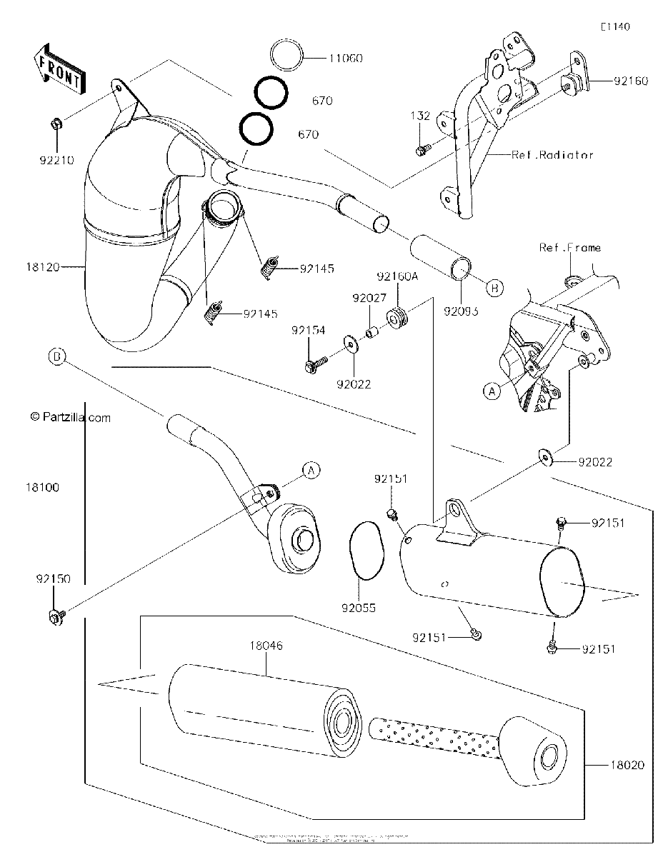 Diagrama de MUFFLER S