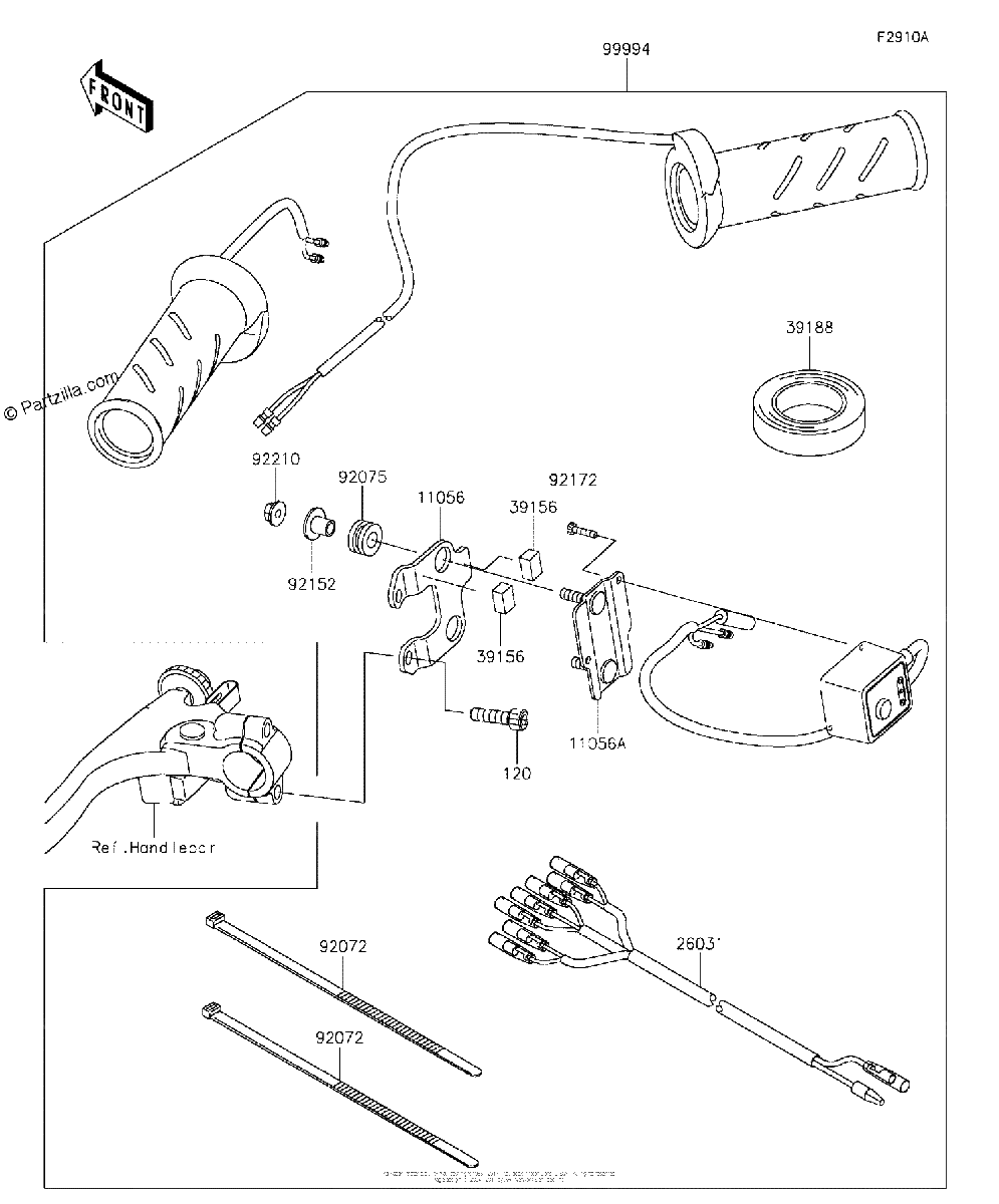 Diagrama de ACCESSORY GRIP HEATER