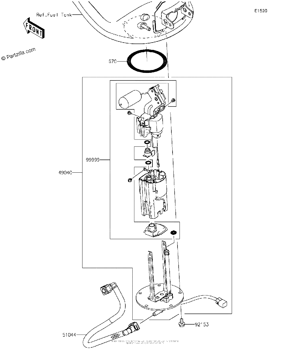 Diagrama de FUEL PUMP