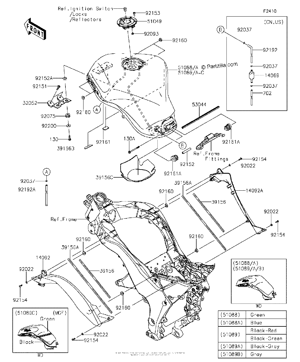 Diagrama de FUEL TANK 2 2