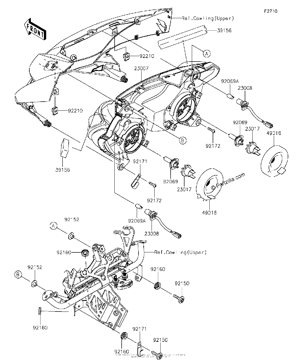 Diagrama de HEADLIGHT S