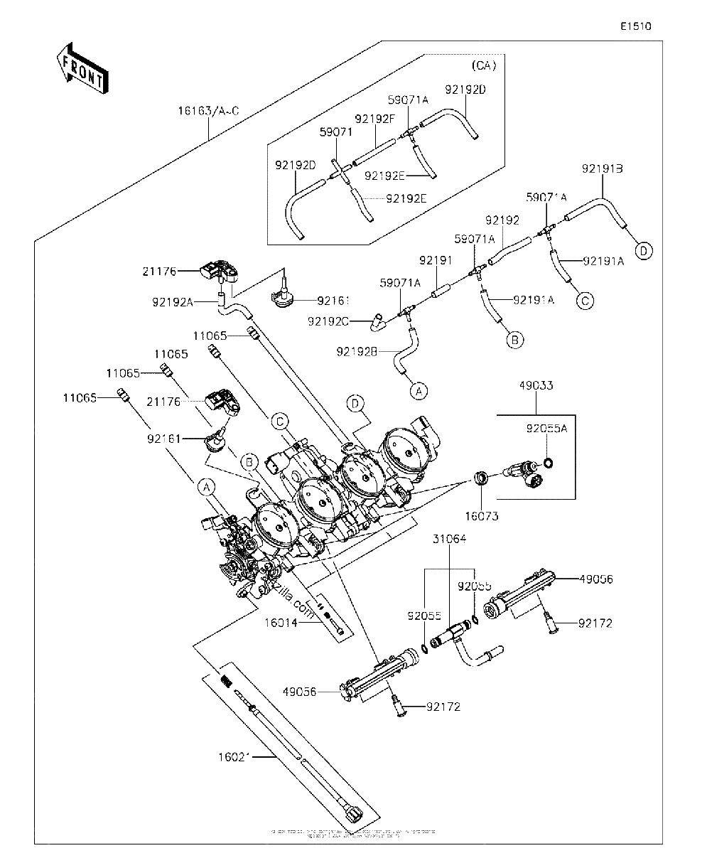 Diagrama de THROTTLE