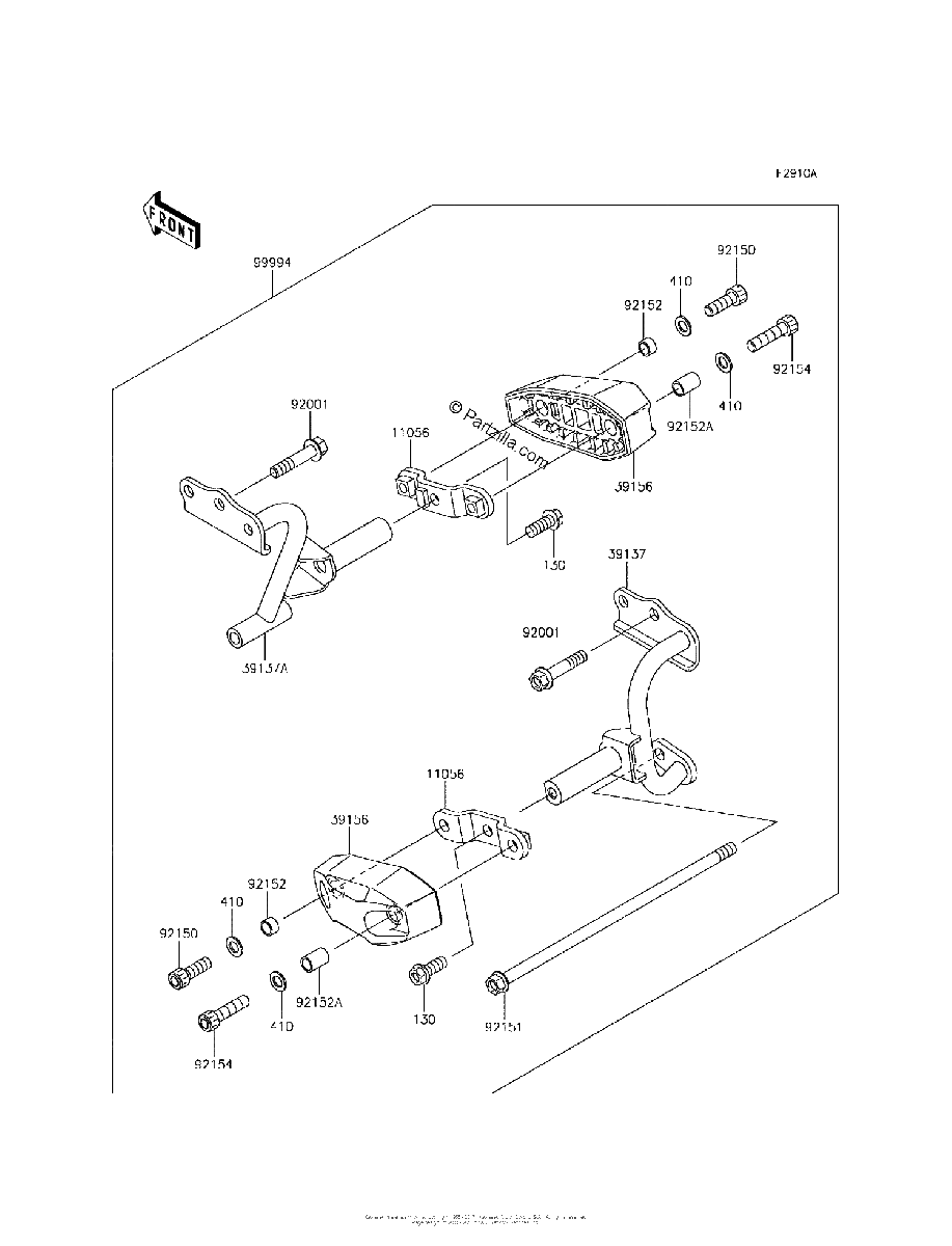 Diagrama de ACCESSORY ENGINE GUARD