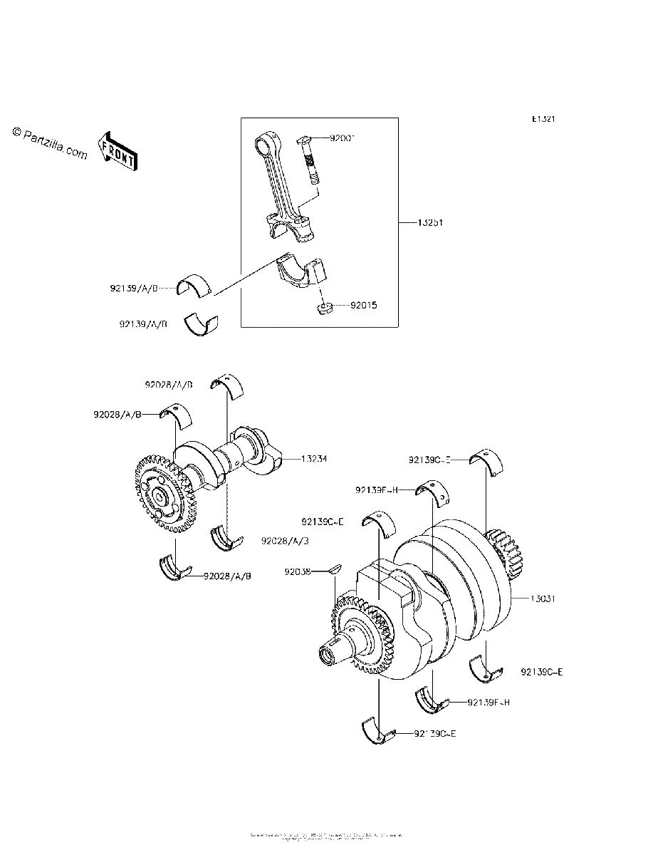 Diagrama de CRANKSHAFT