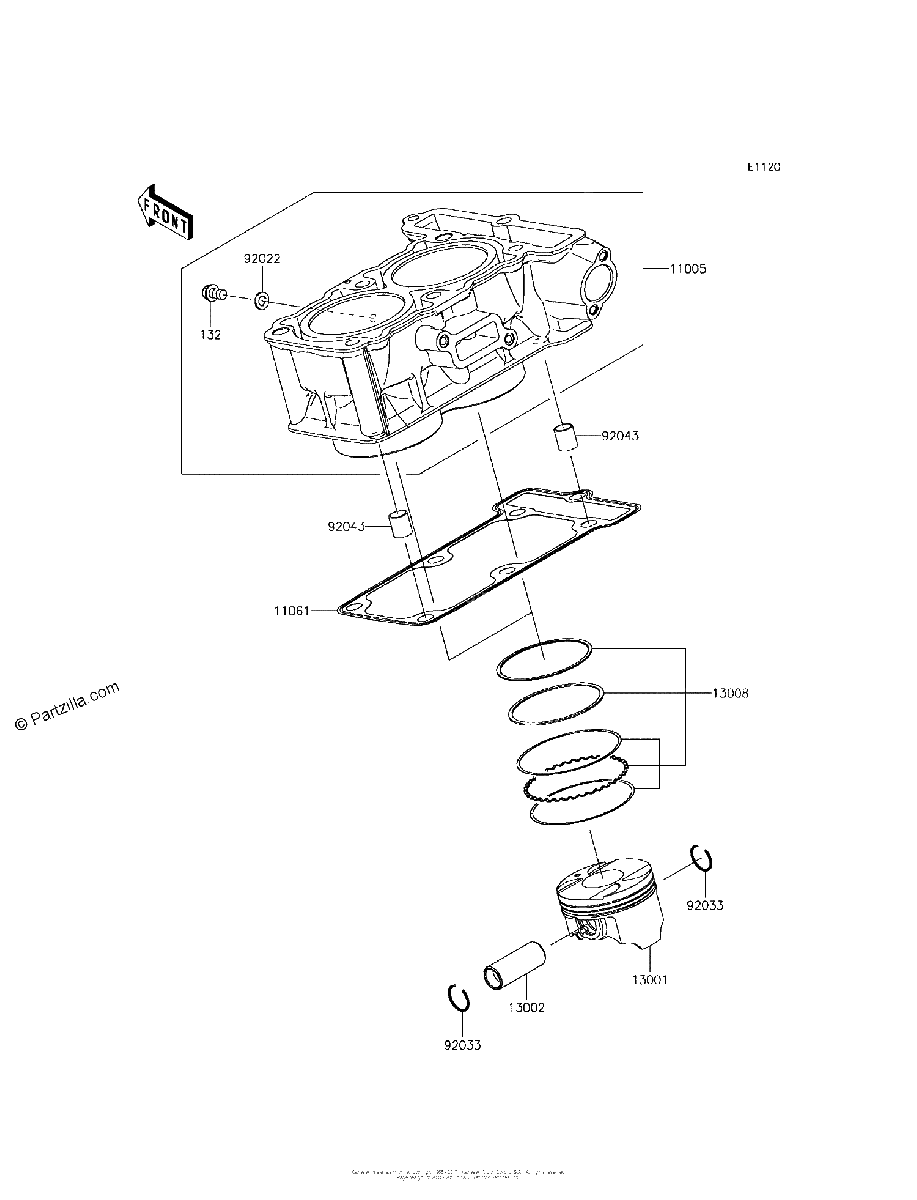 Diagrama de CYLINDER PISTON S