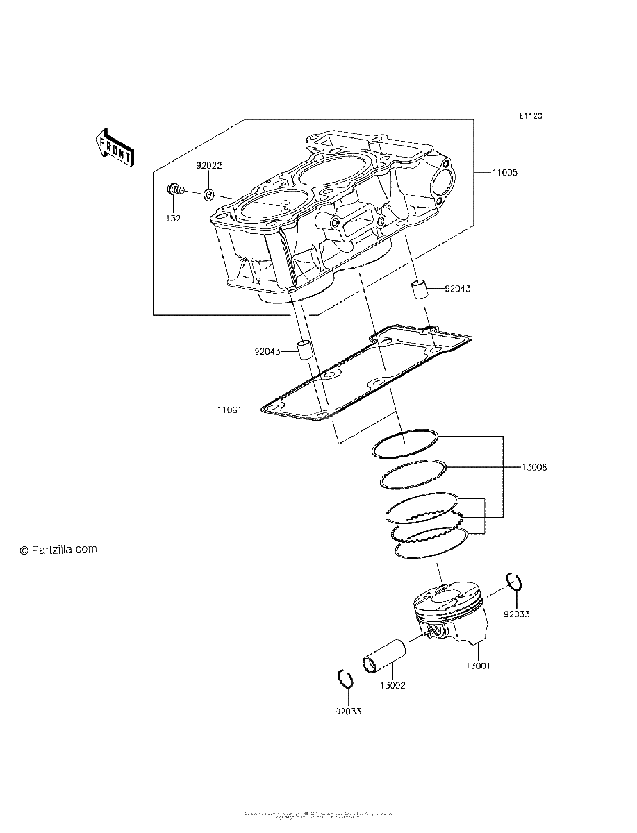 Diagrama de CYLINDER PISTON S