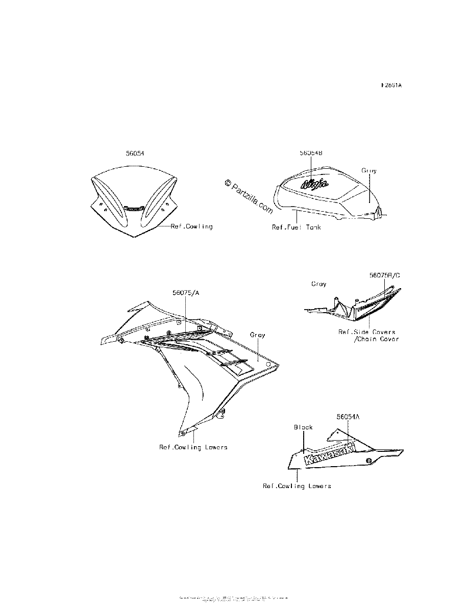 Diagrama de DECALS GRAY AGF