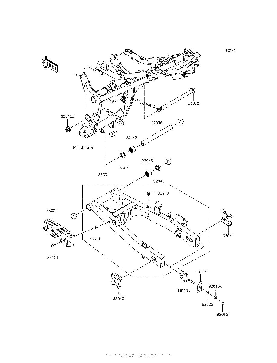 Diagrama de SWINGARM