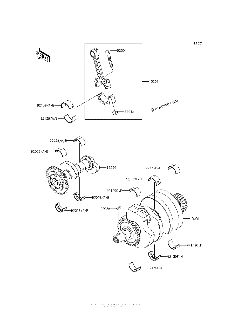 Diagrama de CRANKSHAFT