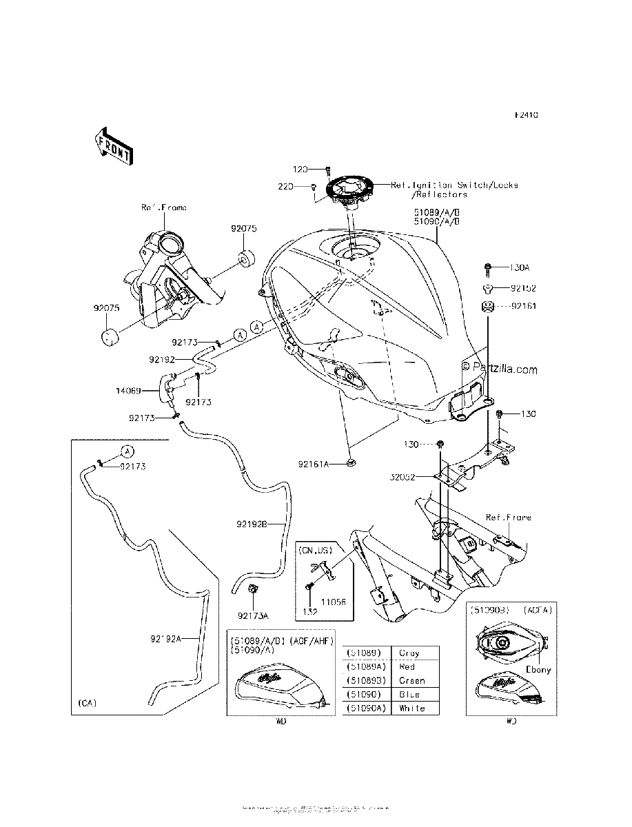 Diagrama de FUEL TANK