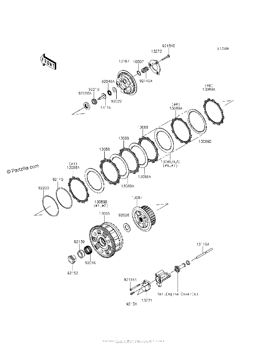 Diagrama de CLUTCH NGF