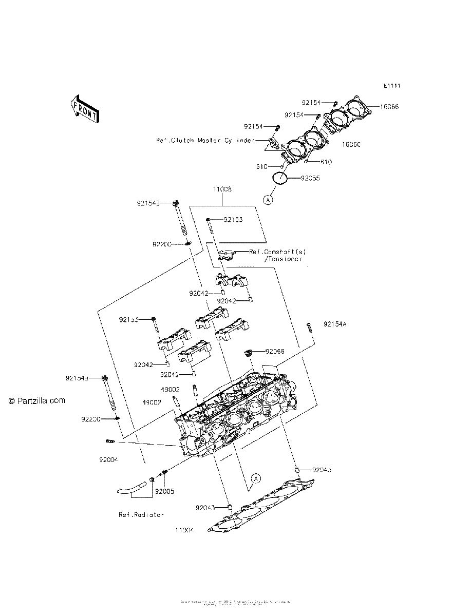 Diagrama de CYLINDER HEAD
