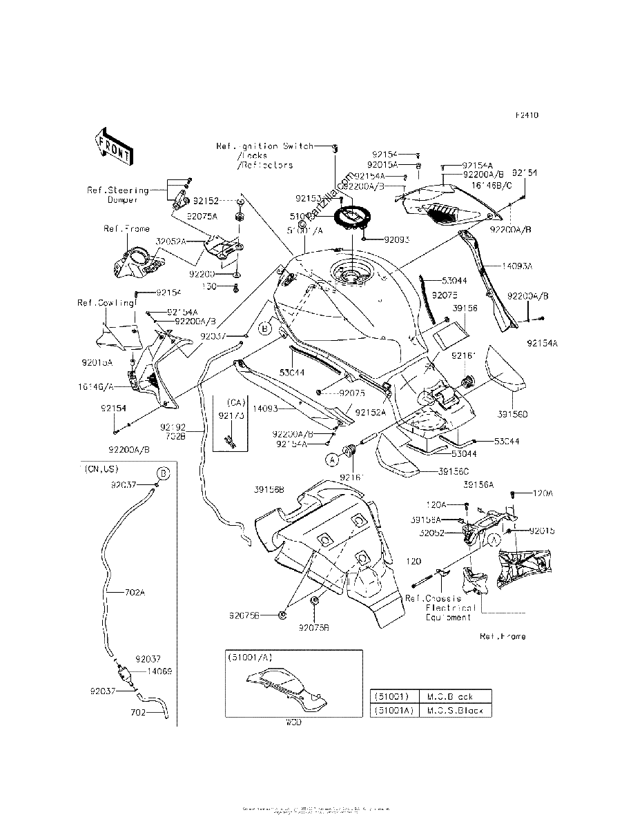 Diagrama de FUEL TANK