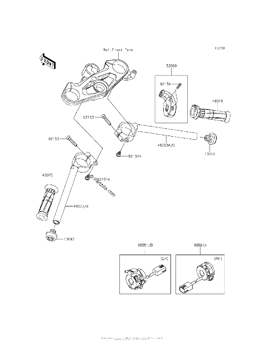 Diagrama de HANDLEBAR