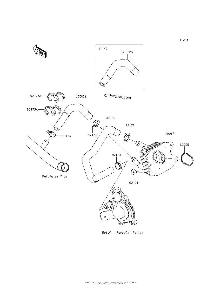 Diagrama de OIL COOLER