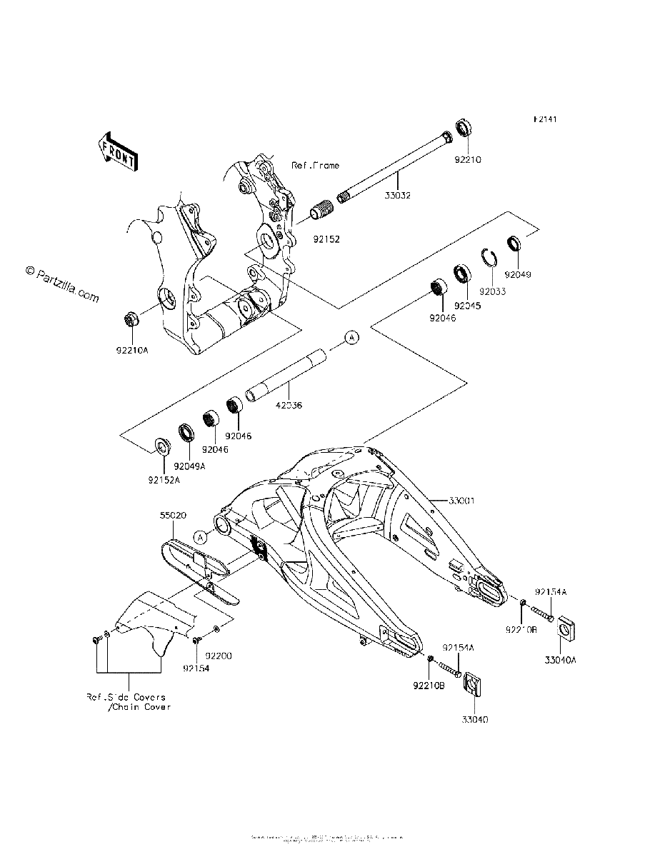 Diagrama de SWINGARM