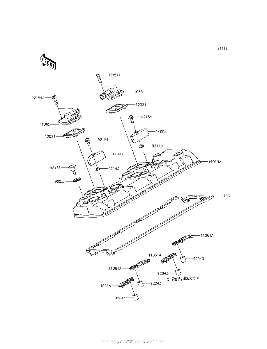 Diagrama de CYLINDER HEAD COVER