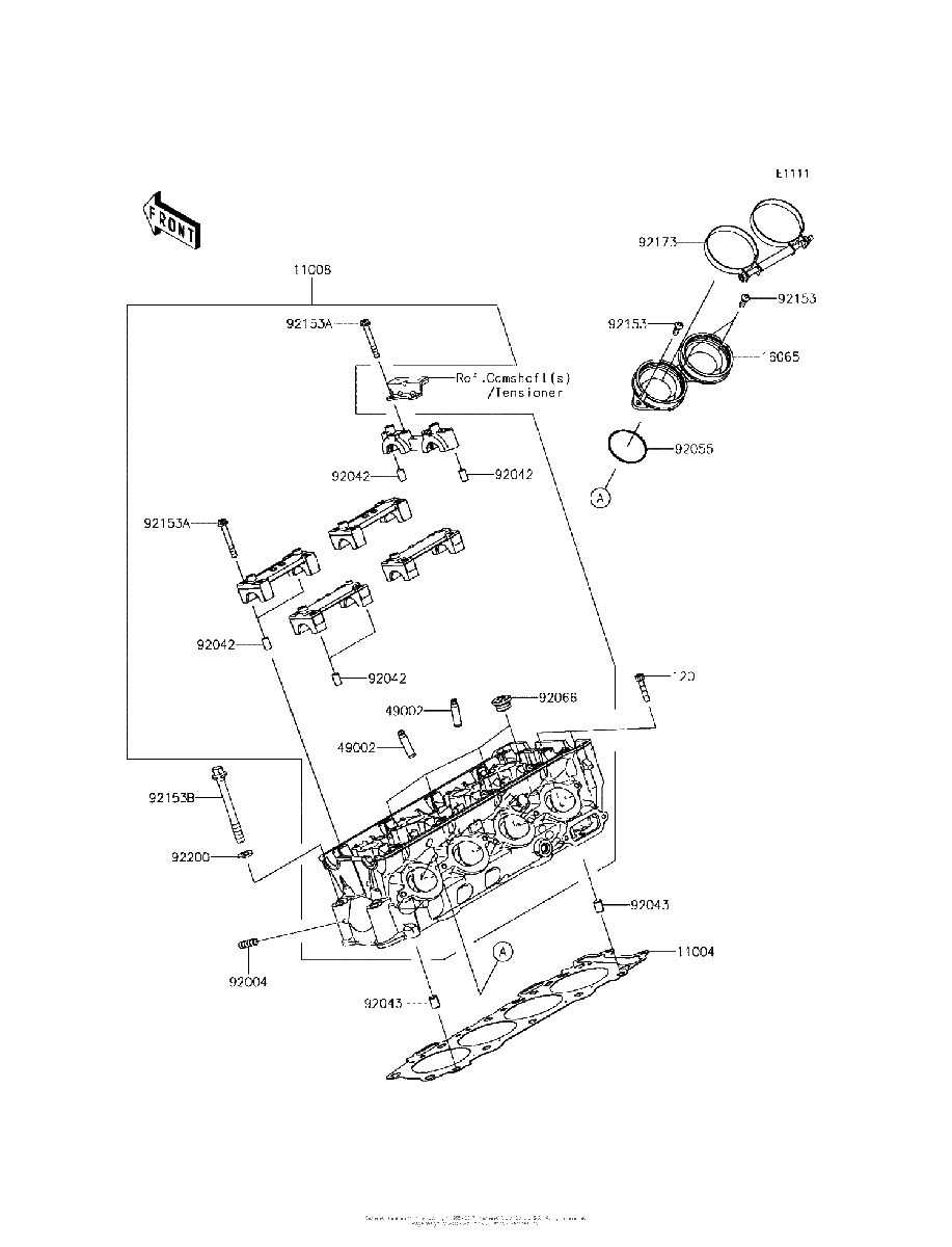 Diagrama de CYLINDER HEAD