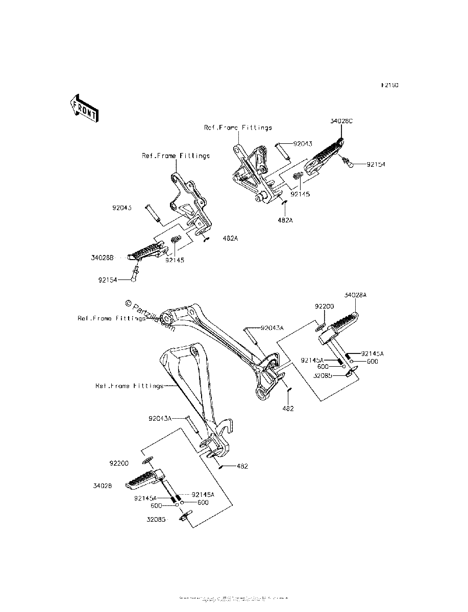 Diagrama de FOOTRESTS