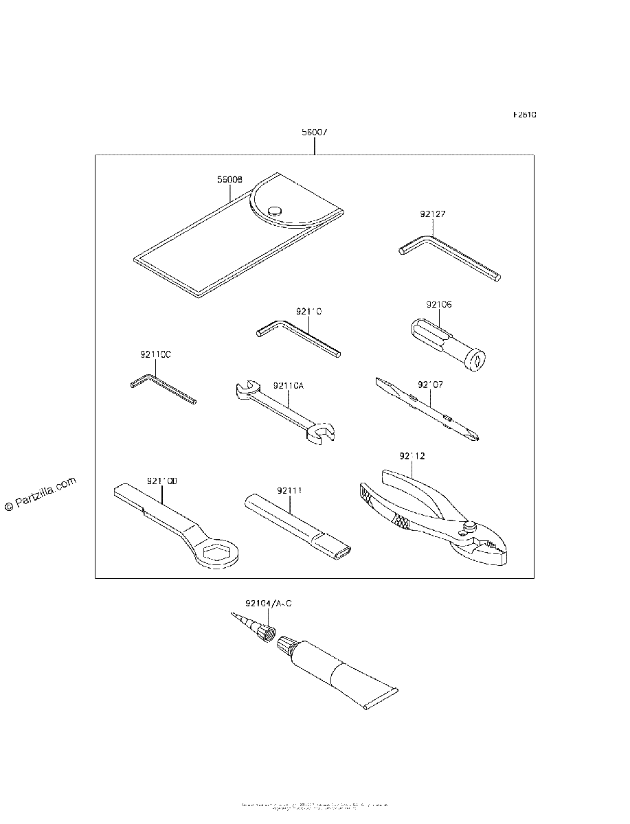 Diagrama de OWNER S TOOLS
