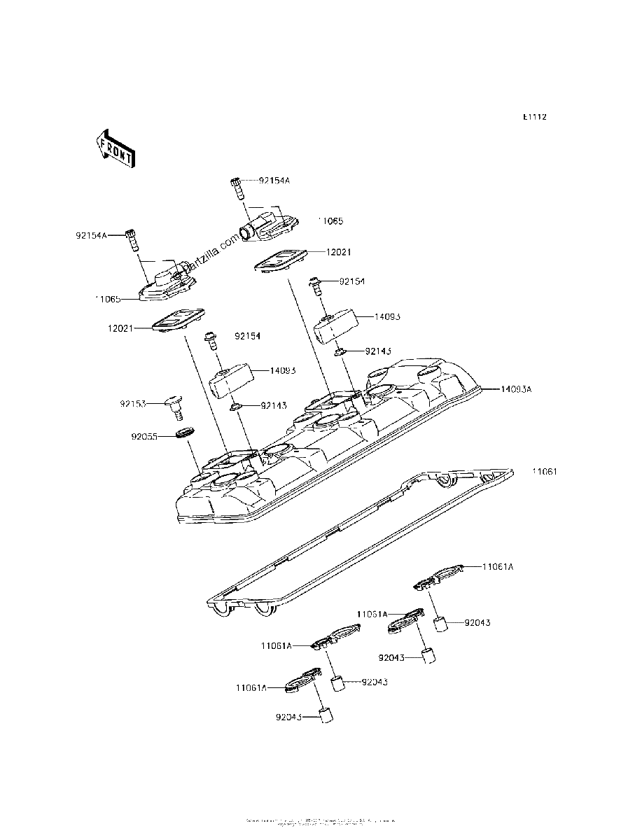 Diagrama de CYLINDER HEAD COVER