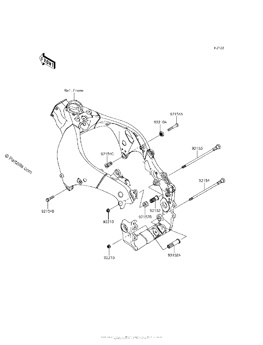 Diagrama de ENGINE MOUNT