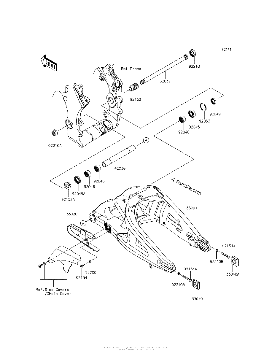 Diagrama de SWINGARM