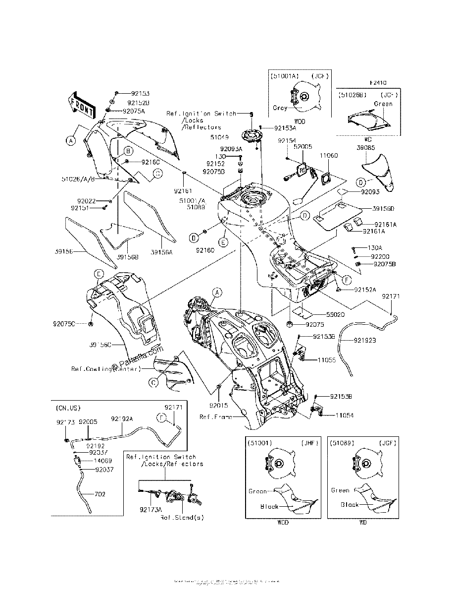 Diagrama de FUEL TANK
