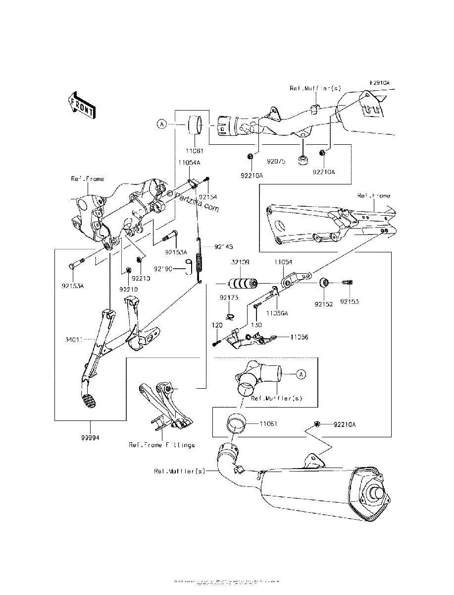Diagrama de ACCESSORY CENTER STAND