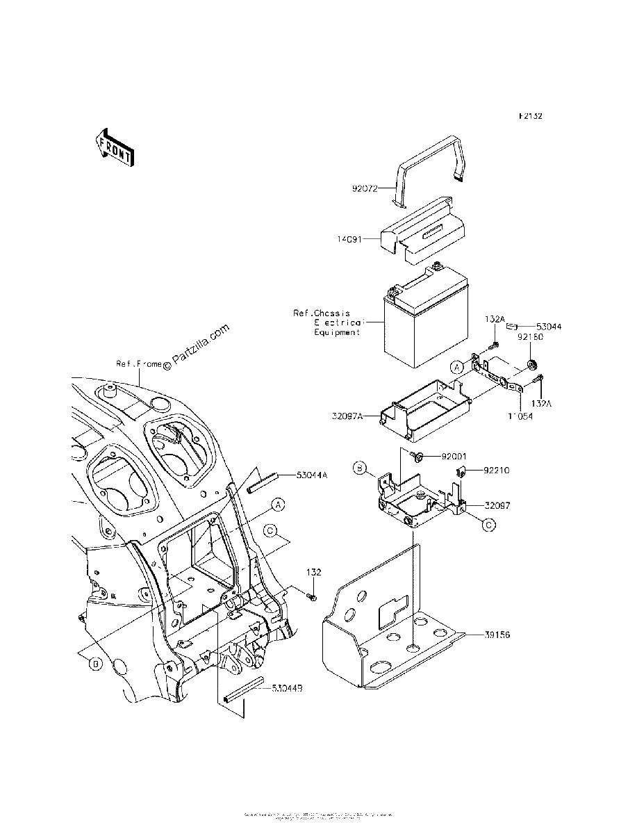 Diagrama de BATTERY CASE