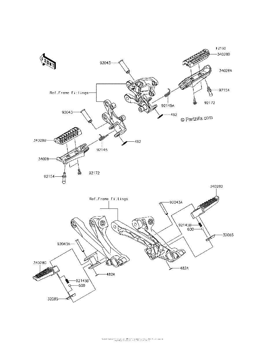 Diagrama de FOOTRESTS