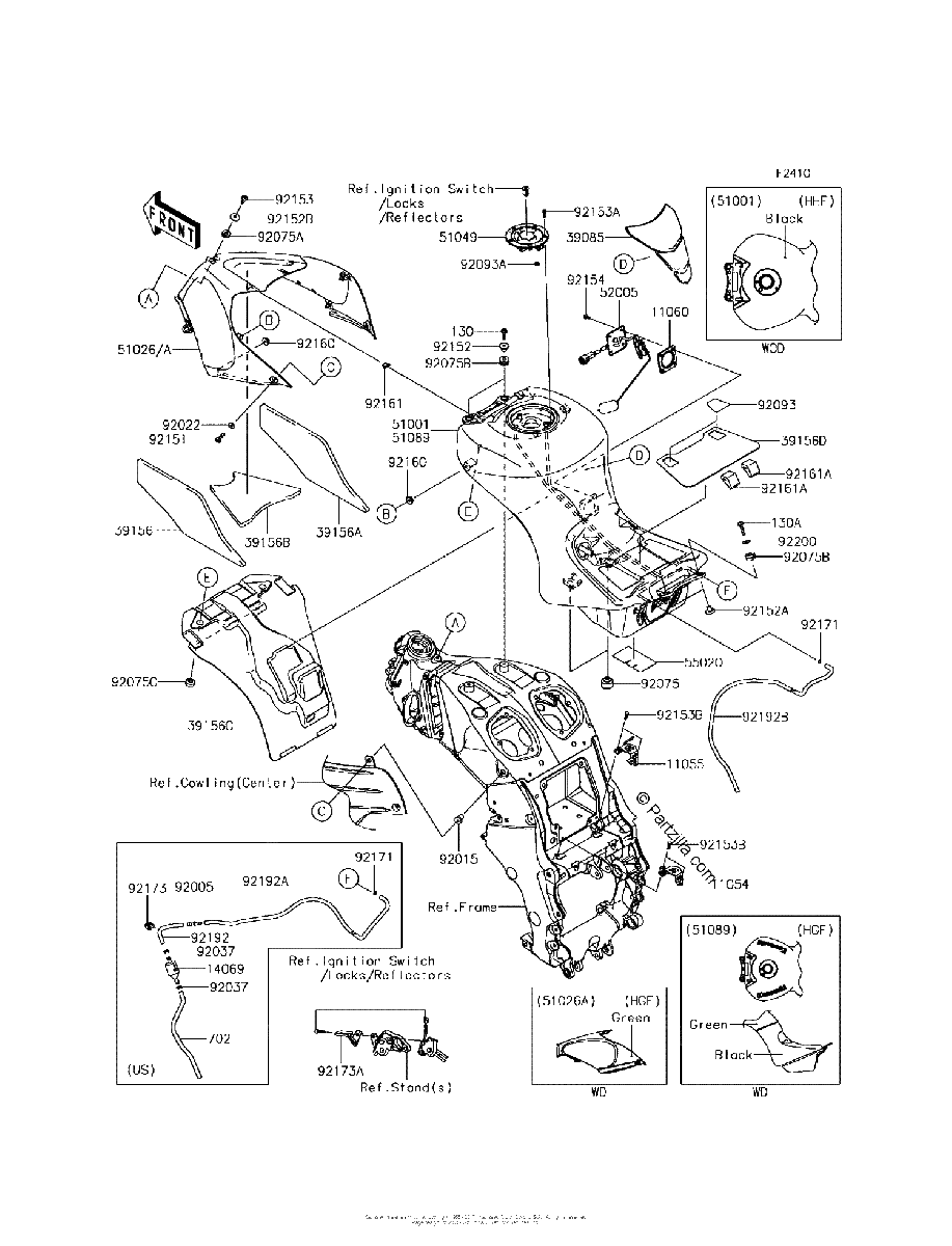 Diagrama de FUEL TANK